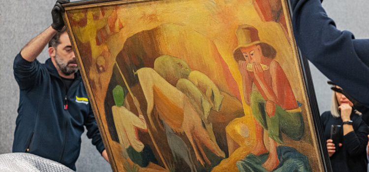 Arta ucraineana prezentata la Madrid, sfidand rachetele rusesti